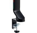KENSINGTON SmartFit Space-Saving K55513WW Dual Arm Tilt & Swivel 27" Monitor Desk Mount thumbnail 3