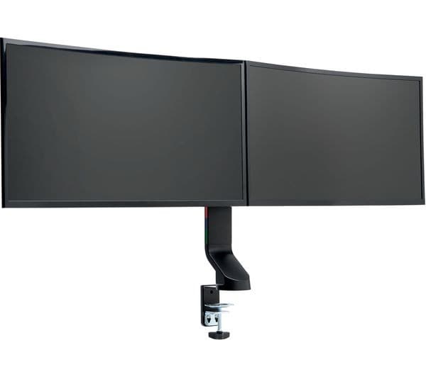 KENSINGTON SmartFit Space-Saving K55513WW Dual Arm Tilt & Swivel 27" Monitor Desk Mount - Image 5