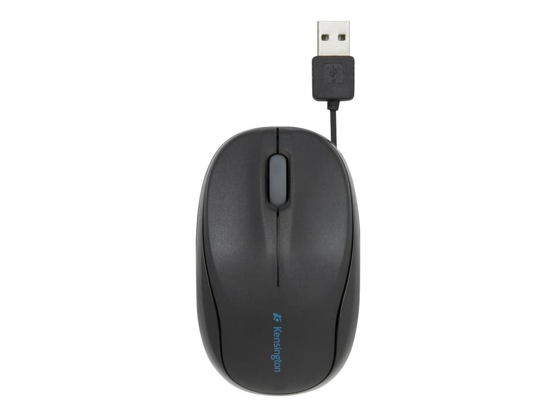 Kensington K72339EU Pro Fit Retractable Mobile Mouse Wired USB Black - Image 3