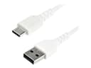StarTech RUSB2AC1MW Rugged USB-A to USB-C Cable 1m White USB 2.0 480Mbps 3A thumbnail 2
