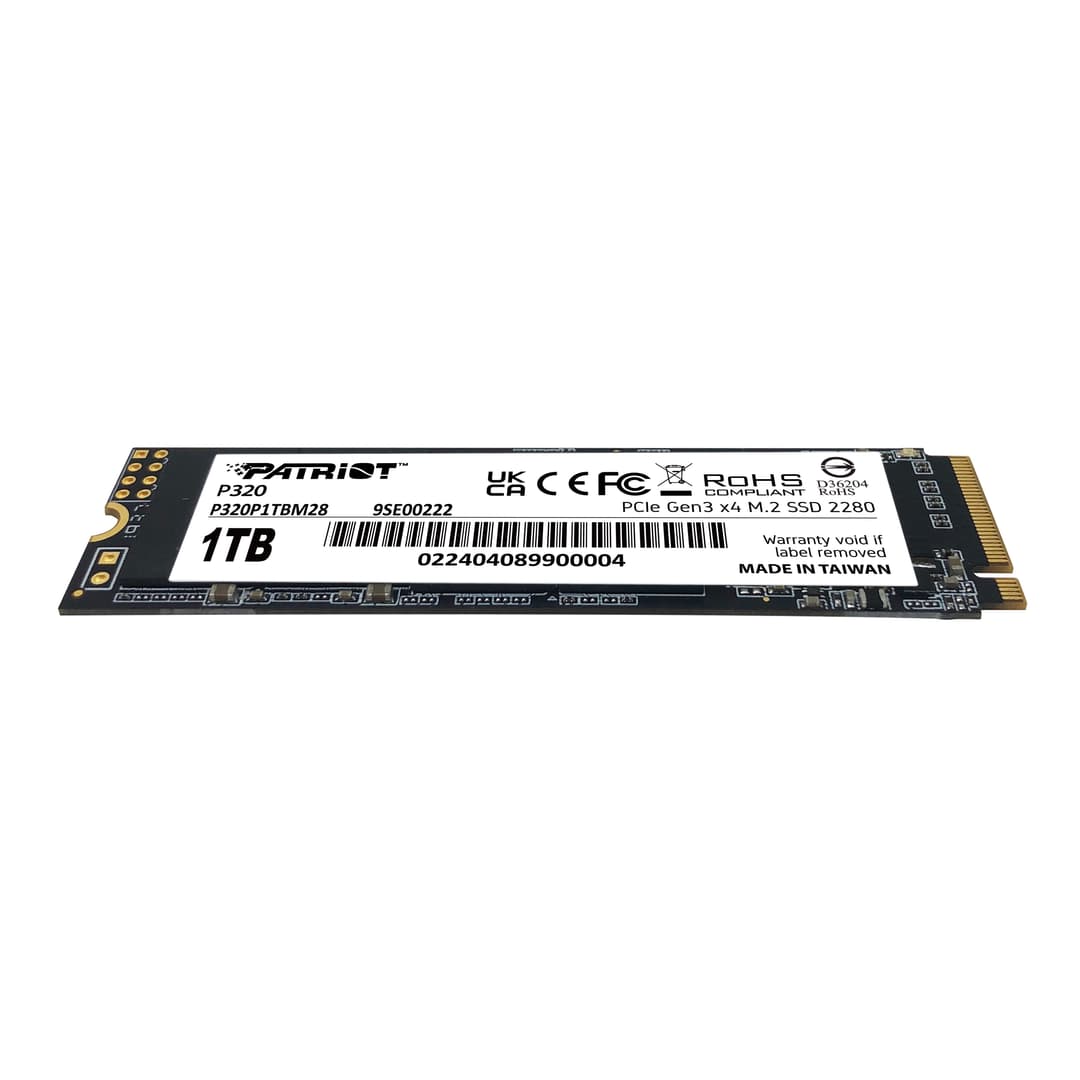 Patriot Memory P320 1 TB M.2 2280 PCI Express 3.0 NVMe Internal SSD - Image 2