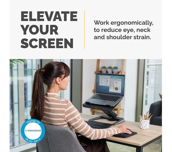 FELLOWES Hana LT Laptop Stand - Black - Image 2