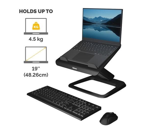 FELLOWES Hana LT Laptop Stand - Black - Image 3