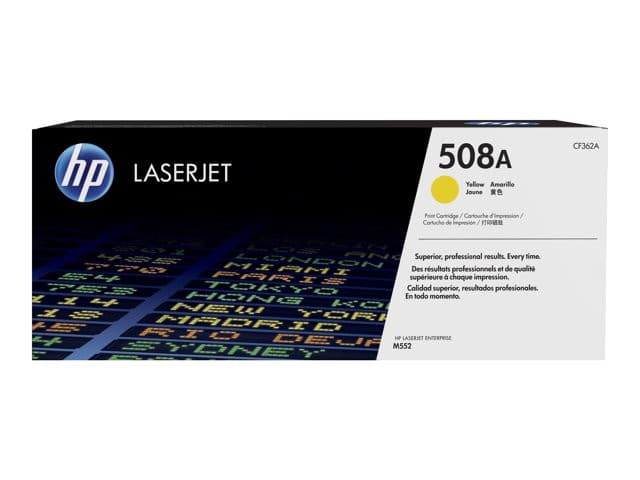 HP 508A - yellow - original - LaserJet - toner cartridge (CF362A) - Image 5