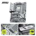 MSI MAG B850 GAMING PLUS MAX WIFI DDR5 ATX Socket AM5 Motherboard White thumbnail 6