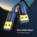 UGREEN USB 3.0 A to A Cable 1M – SuperSpeed Data Transfer thumbnail 6