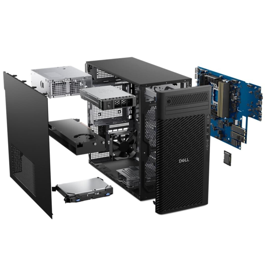 DELL Pro Max FCT2250 T2 Intel Core Ultra 7 265 32GB RAM 1TB SSD RTX A1000 Windows 11 Pro Tower PC - Image 9