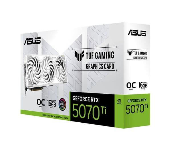 ASUS GeForce RTX 5070 Ti 16GB TUF Gaming OC White - Image 9