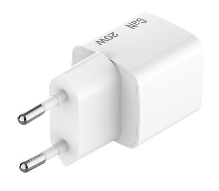 Verbatim Mini GaN Charger 20W USB-C PD 3.0 EU Plug 32395 - Image 2