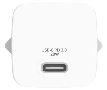 Verbatim Mini GaN Charger 20W USB-C PD 3.0 EU Plug 32395 - Image 3