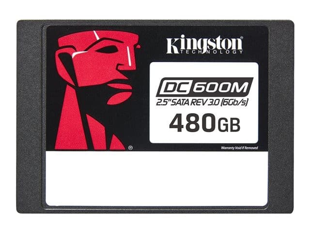 Kingston DC600M - SSD - Mixed Use - 480 GB - 2.5" - SATA 6Gb/s - Image 1