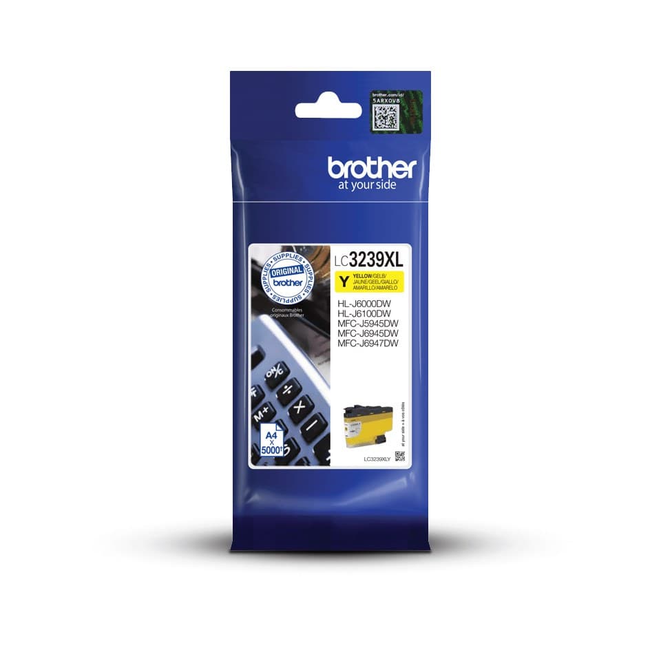 Brother LC-3239XLY ink cartridge 1 pc(s) Original High (XL) Yield Yellow - Image 1