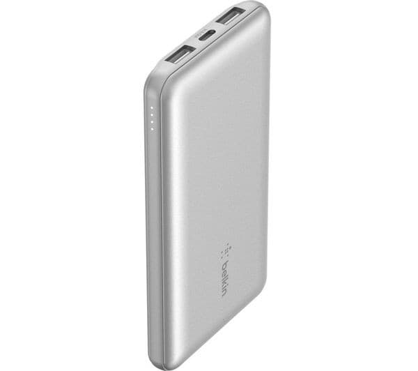 Belkin 10000 mAh Power Bank Silver - Image 1
