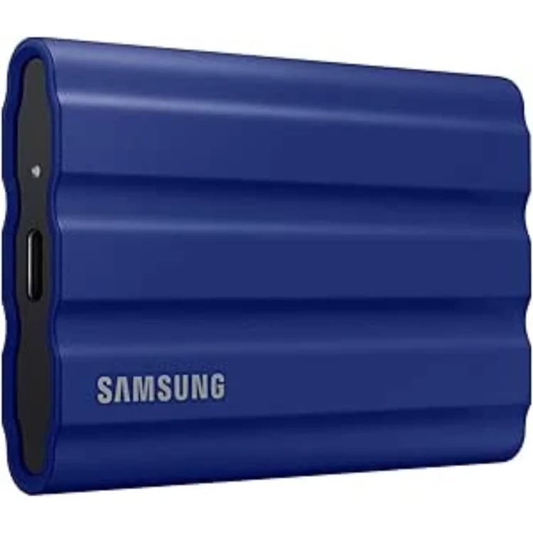 Samsung T7 Shield Portable SSD USB 3.2 Gen 2 1TB - Blue