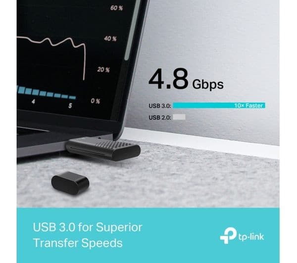 TP-LINK Archer TX20U Wireless Adapter Black - Image 4