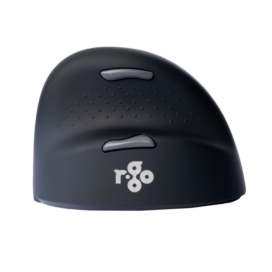 R-Go Tools HE Break Ergonomic Vertical Mouse Right-handed Black - Large Bluetooth - Image 4