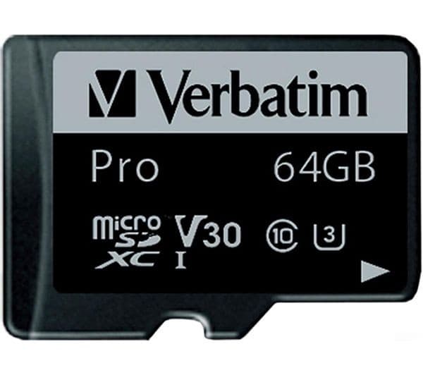 VERBATIM Pro High Performance Class 10 microSDXC Memory Card - 64 GB - Image 4