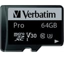 VERBATIM Pro High Performance Class 10 microSDXC Memory Card - 64 GB thumbnail 4