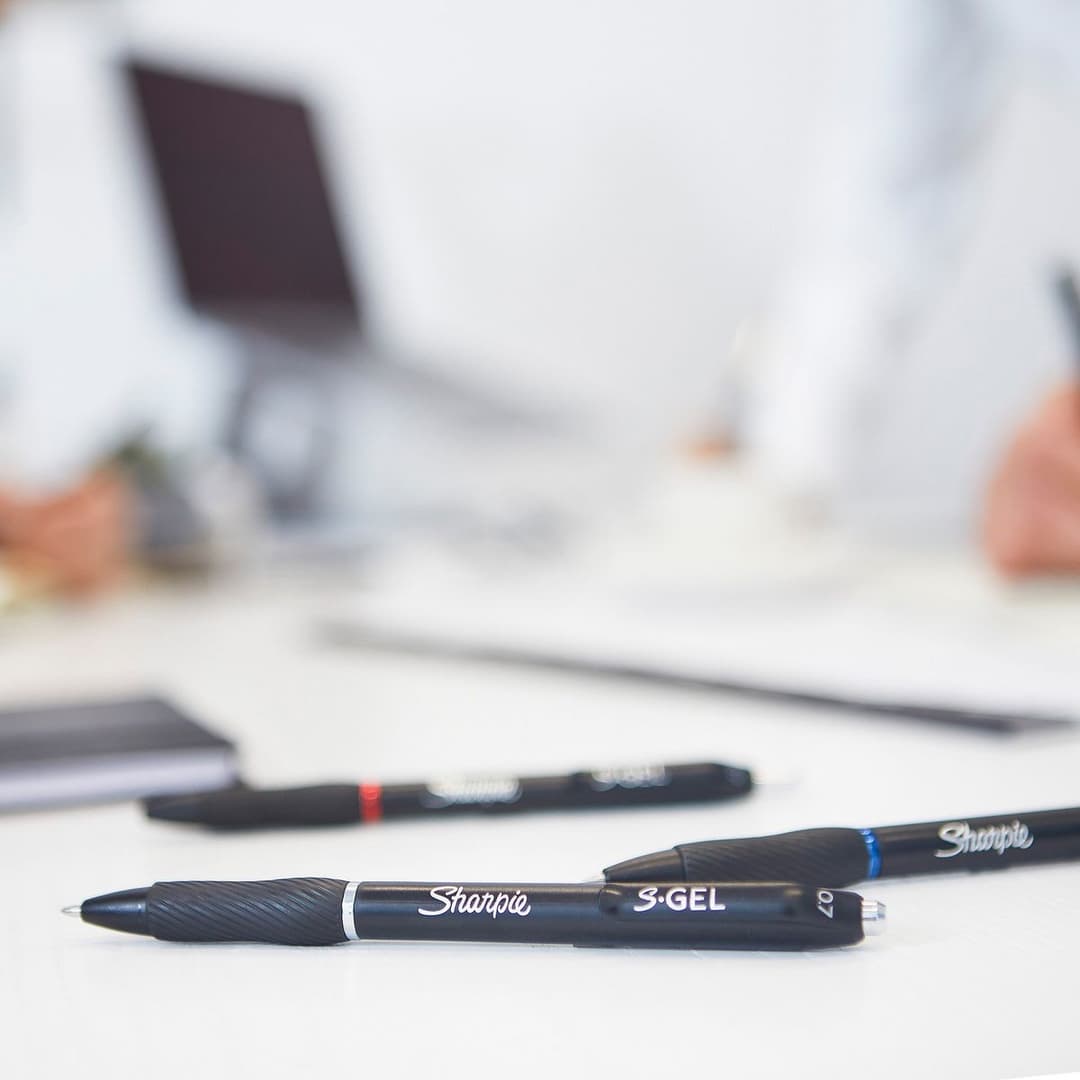 Sharpie S-Gel 0.7mm Black Pen - Pack of 3 - Image 6