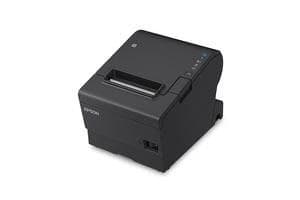Epson TM-T88VII (132) 80mm Thermal Receipt Printer - USB, Ethernet, PoweredUSB, Buzzer, Black (C31CJ57132)