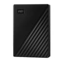 Western Digital My Passport 6 TB Portable External Hard Drive (WDBR9S0060BBK-WESN), 2.5", Micro-USB B, USB 3.2 Gen 1 (3.1 Gen 1), Black thumbnail 1