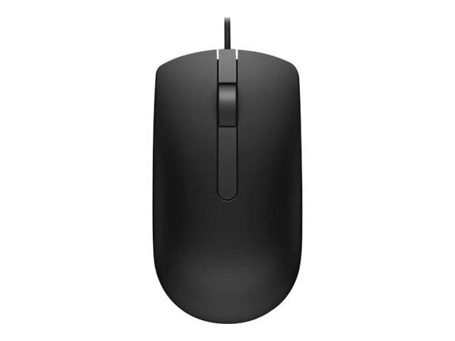 Dell MS116 Wired USB Optical Mouse, Black (570-AAIR) - Image 2