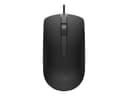 Dell MS116 Wired USB Optical Mouse, Black (570-AAIR) thumbnail 4