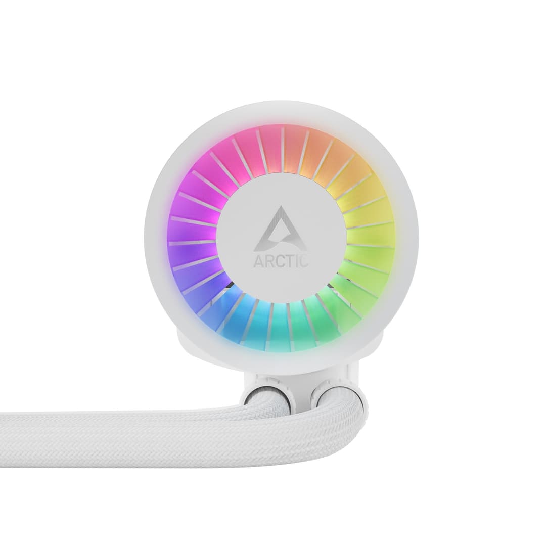 Arctic Liquid Freezer III 240 ARGB Intel/AMD AIO Liquid Cooler - White - Image 5