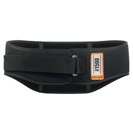 Ergodyne 11471 ProFlex® 1500 Weight Lifters Style Back Support Brace - Black - Small (Waist 25-30in) - Image 4