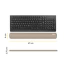 Fellowes Breyta Keyboard Wrist Rest - Sand thumbnail 3
