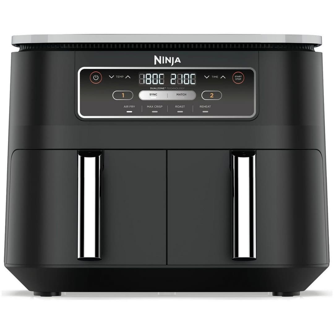 Ninja Foodi AF200UK 4-in-1 Dual Zone Air Fryer 7.6L Black - Image 1