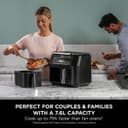 Ninja Foodi AF200UK 4-in-1 Dual Zone Air Fryer 7.6L Black thumbnail 8