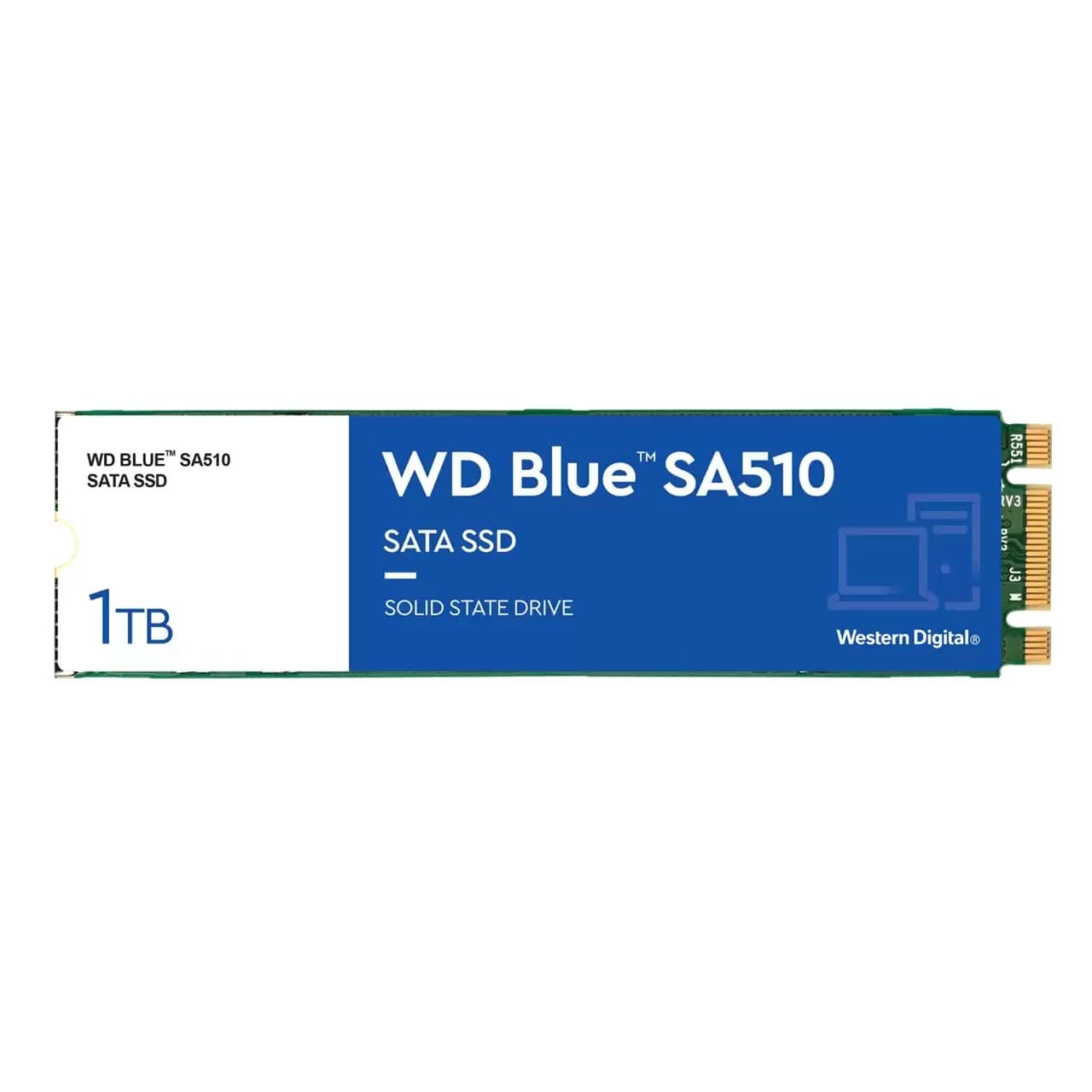 Western Digital WD Blue SA510 1 TB M.2 2280 Serial ATA III Internal SSD