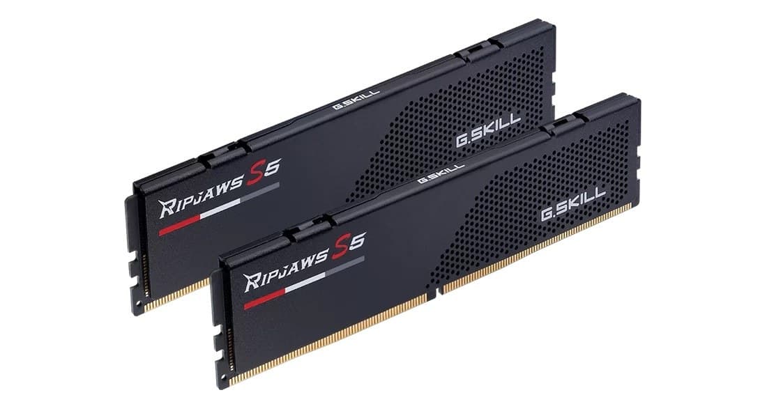 G.Skill Ripjaws S5 Black F5-6000J3636F16GX2-RS5K memory module 32 GB 2 x 16 GB DDR5 6000 MHz CL36