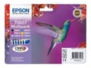 Epson T0807 Multipack - black, yellow, cyan, magenta, light magenta, light cyan - original - ink cartridge thumbnail 4