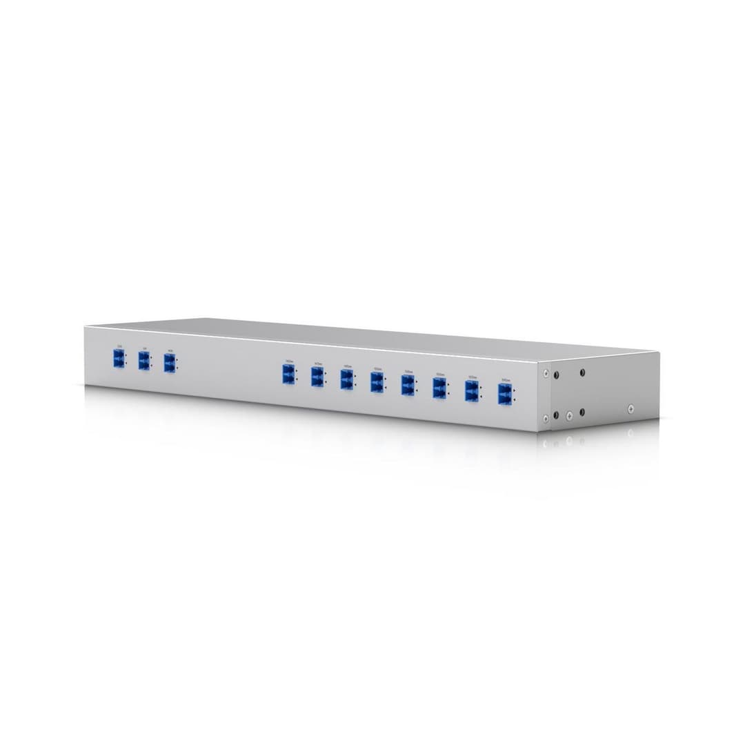 Ubiquiti UniFi CWDM Mux Demux 8 (UACC-CWDM-8) 8-Channel 1450-1590 nm Rack-Mount Fibre Multiplexer/Demultiplexer - Image 1