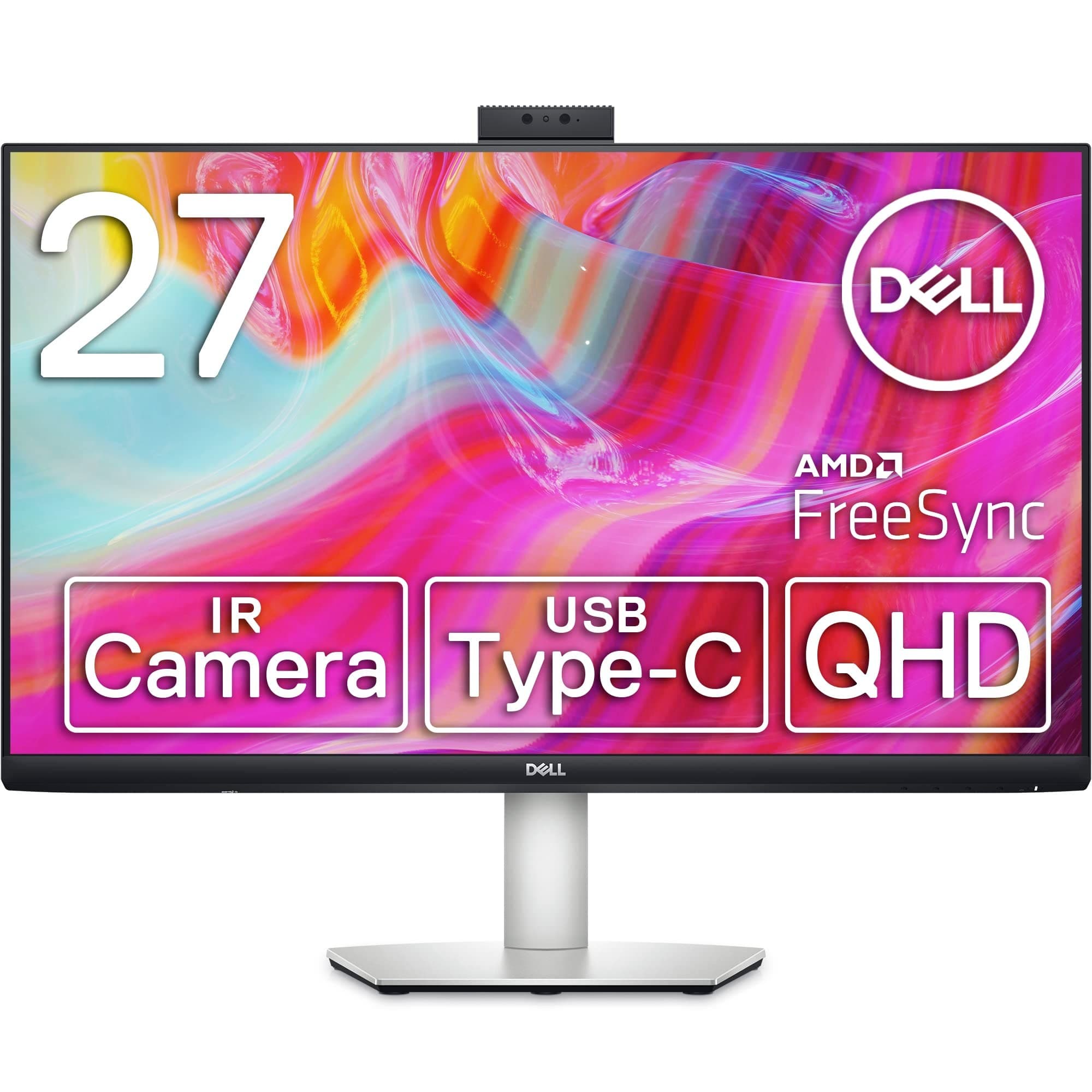 Dell S2722DZ Video Conferencing Monitor - Silver