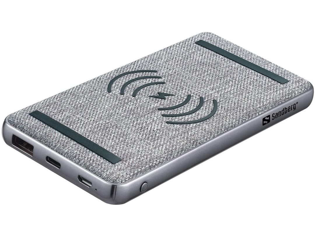 Sandberg Powerbank 10000 mAh PD20W+Wireless Qi 15W Power Bank (420-61) - Image 1