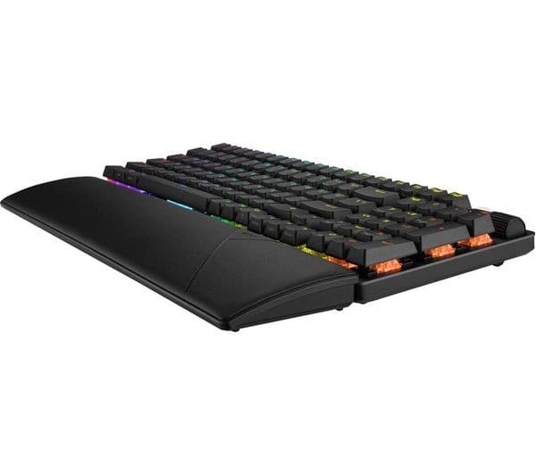 ASUS ROG Strix Scope II 96 Wireless Mechanical Gaming Keyboard - Black - Image 7