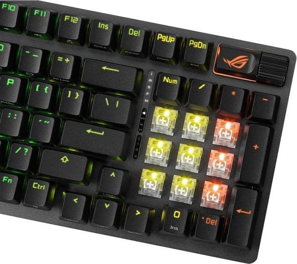 ASUS ROG Strix Scope II 96 Wireless Mechanical Gaming Keyboard - Black - Image 9