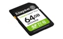 Kingston Technology 64GB SDXC Canvas Select Plus Gen3 100MB/s C10 UHS-I U1 V10 thumbnail 2