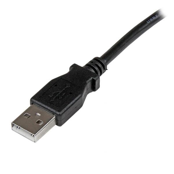 StarTech.com 2m USB 2.0 A to Left Angle B Cable - M/M - Image 2
