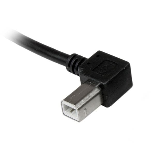 StarTech.com 2m USB 2.0 A to Left Angle B Cable - M/M - Image 4