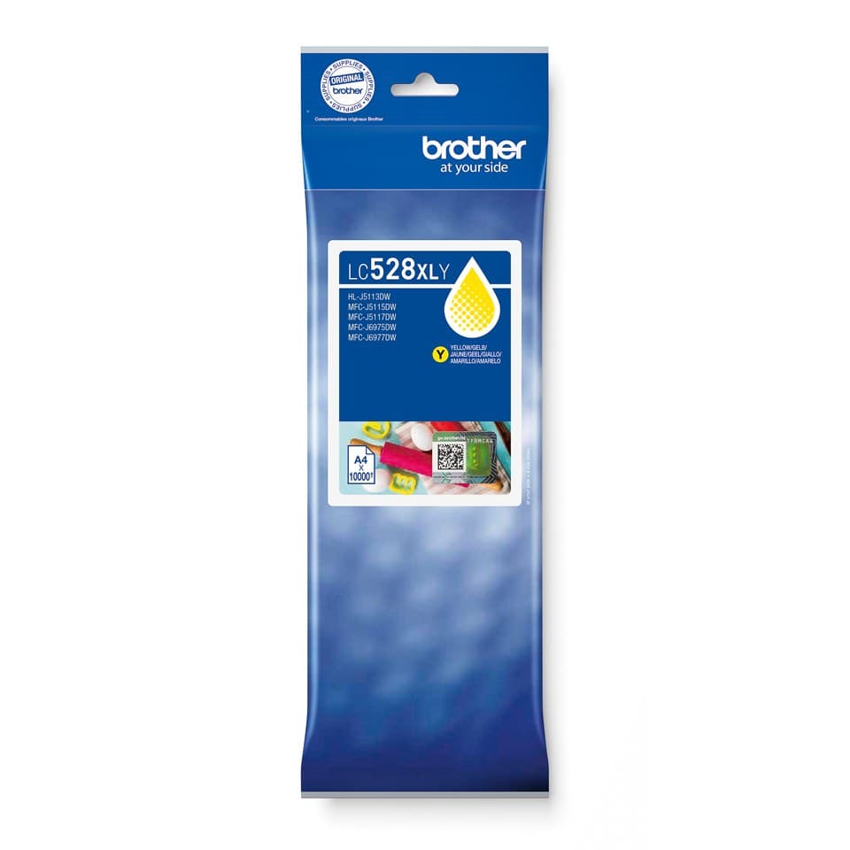Brother LC528XL Original Ultra High Yield Ink Cartridge - Yellow - Image 1
