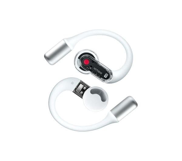 NOTHING Ear (open) Wireless Bluetooth Noise-Cancelling Earbuds - White - Image 9