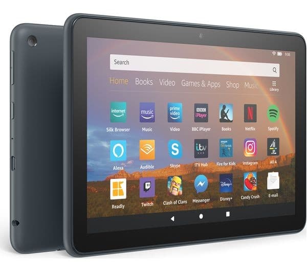 Amazon Fire HD 8 Plus 8 Inch 2020 WiFi 64GB 3GB RAM Tablet - Black - Image 1