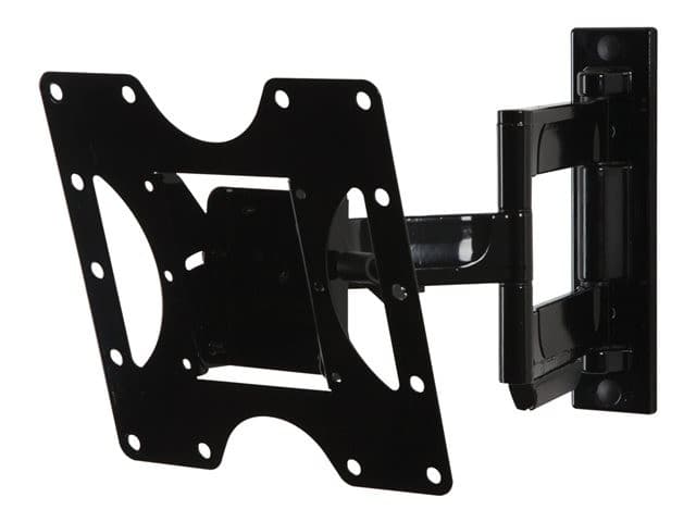 Peerless PARAMOUNT Articulating Wall Mount PA740 mounting kit - Tilt & Swivel - for flat panel - gloss black - Image 1