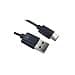 kenable USB Type C (M) to USB 2.0 Type A (M) Cable 480Mbps 3A 20V 3m Black - Image 3