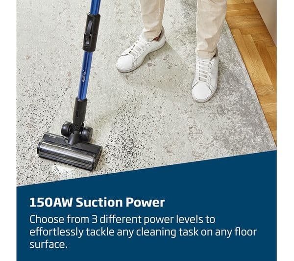 BEKO PowerClean PC7000 VRT96425VD Cordless Vacuum Cleaner with All-in-One Dust Station - Blue - Image 8