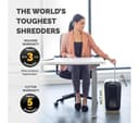FELLOWES Powershred LX65 Cross Cut Paper Shredder - Black thumbnail 7